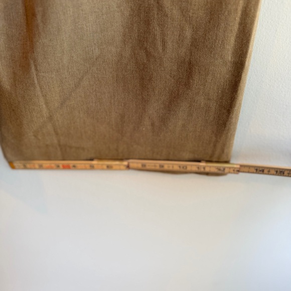 GAP Women's Tan Wide-Leg Trousers- Size 12R - Picture 7 of 9